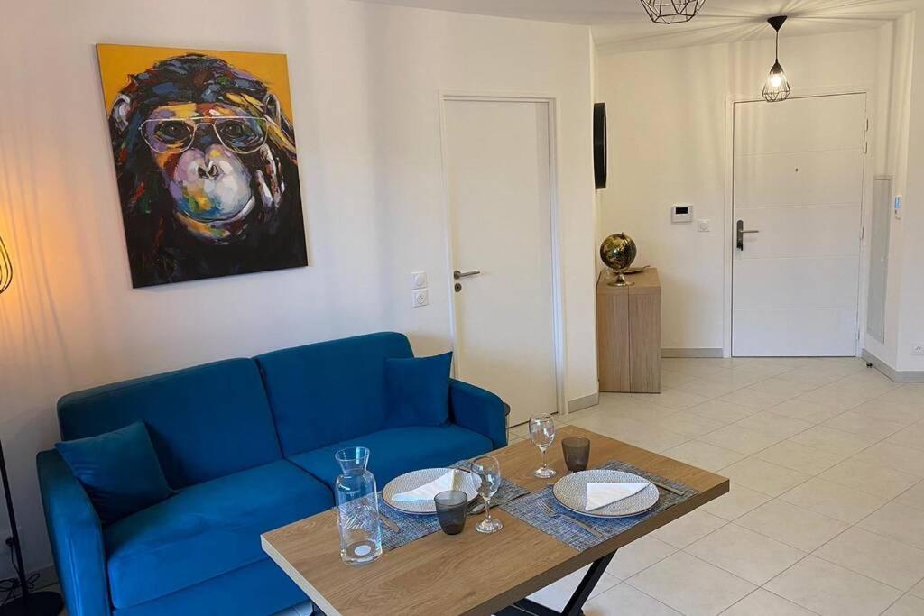 Apartament Deux Pieces Moderne Et Chaleureux Saint-Laurent-du-Var Zewnętrze zdjęcie